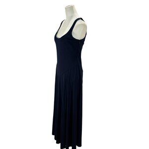 Ralph Lauren Navy Sleeveless Maxi Dress